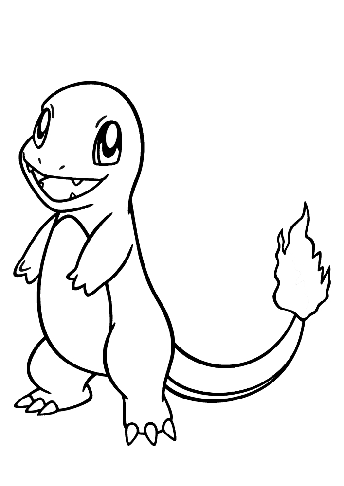 Como desenhar o CHARMANDER [Pokémon]