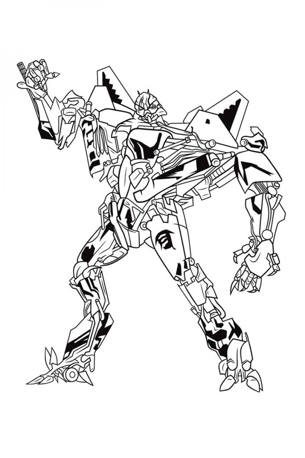 Desenhos Para Colorir Transformers – Imprimir Grátis