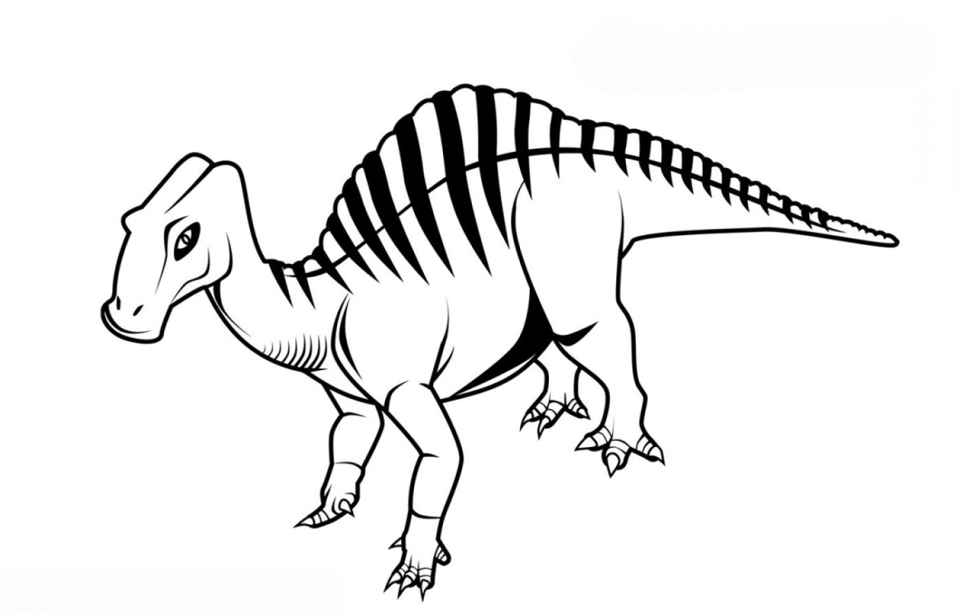 Desenhos para colorir dinossauros para imprimir e descarregar.