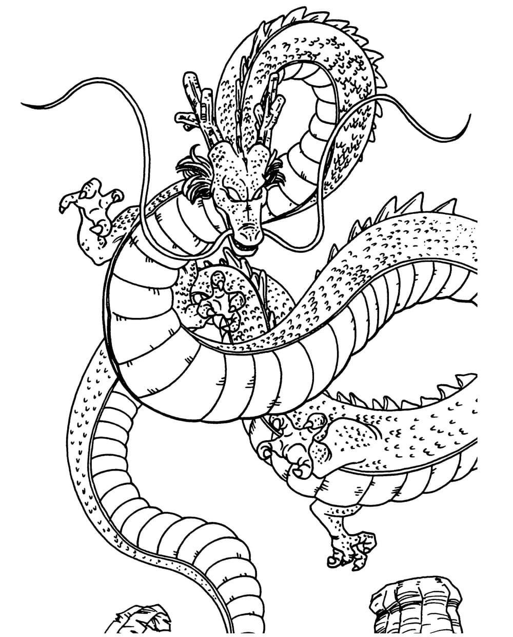 Dragons Coloring Pages. Print for free.