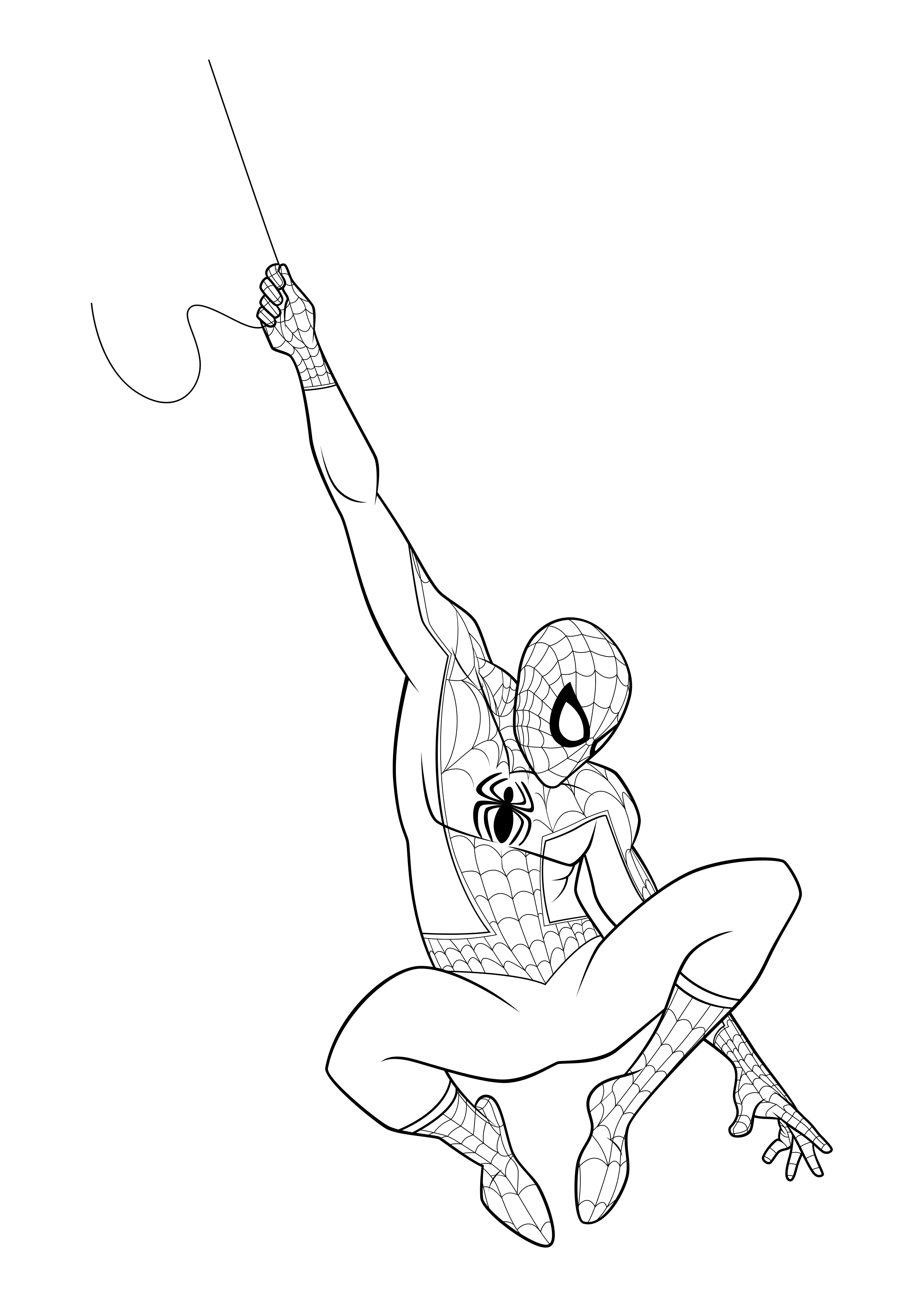 Spider-Man Coloring Pages – Print for free.