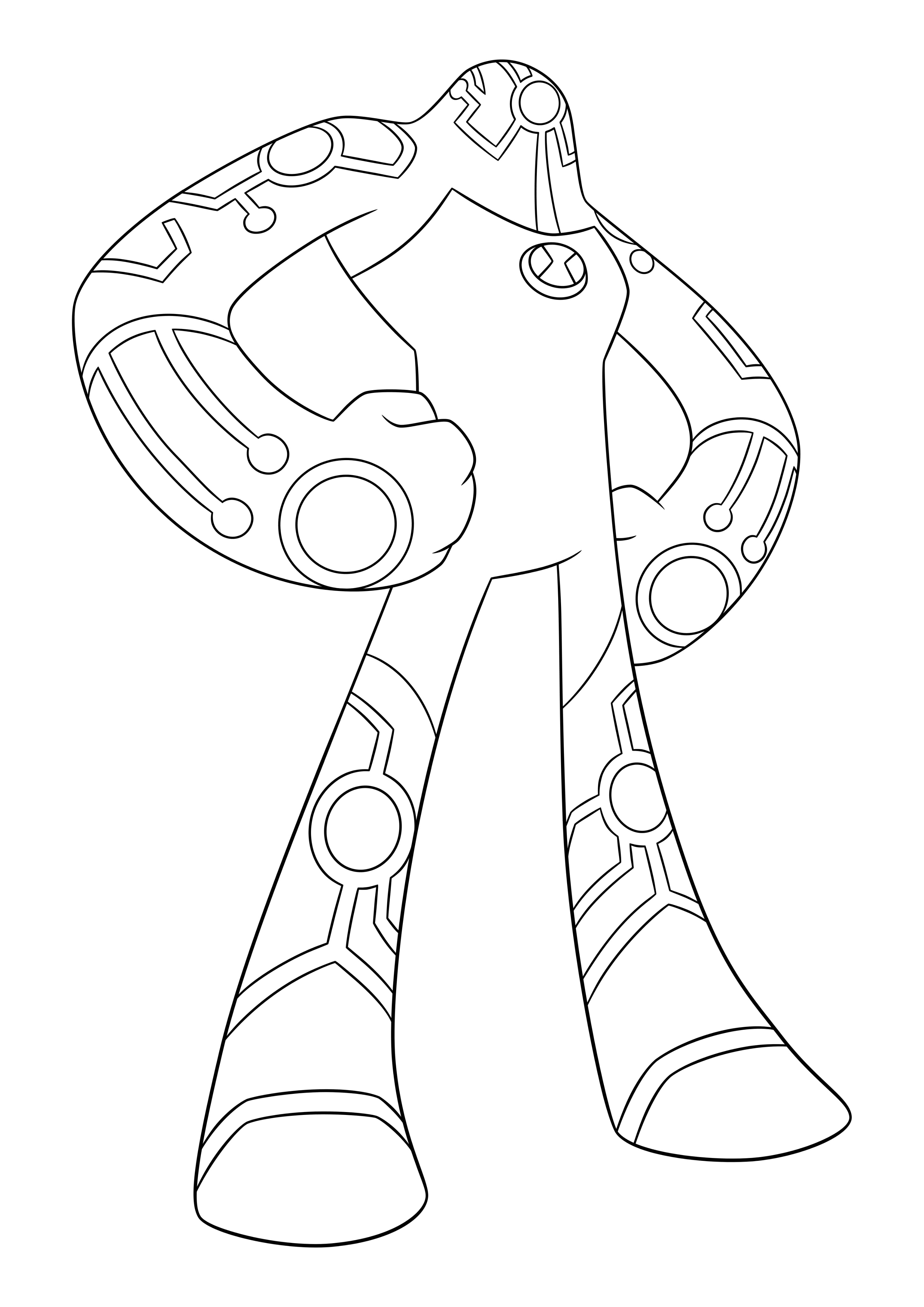 Print Ben 10 Coloring Pages for free.