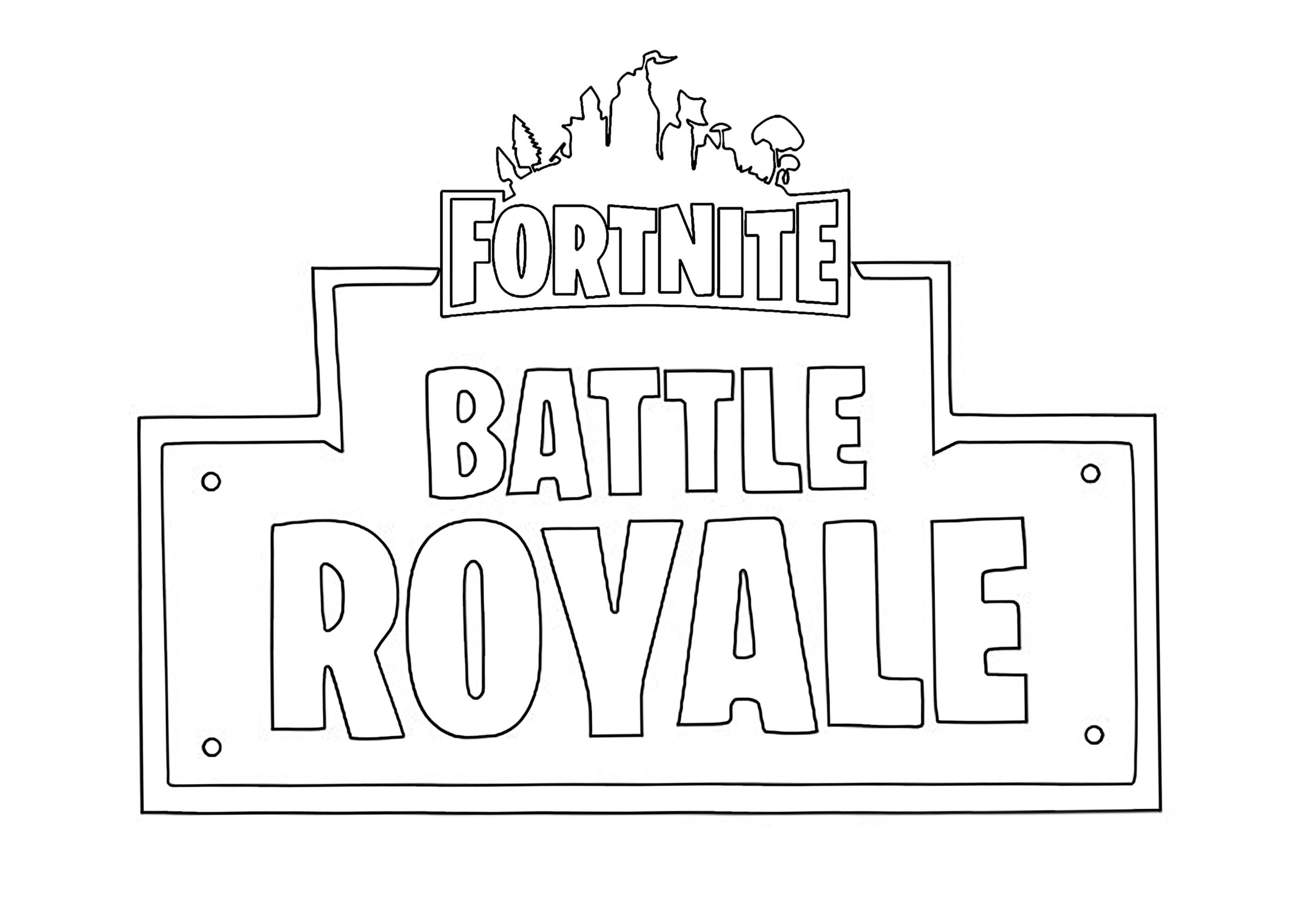 Fortnite Coloring Pages – Print