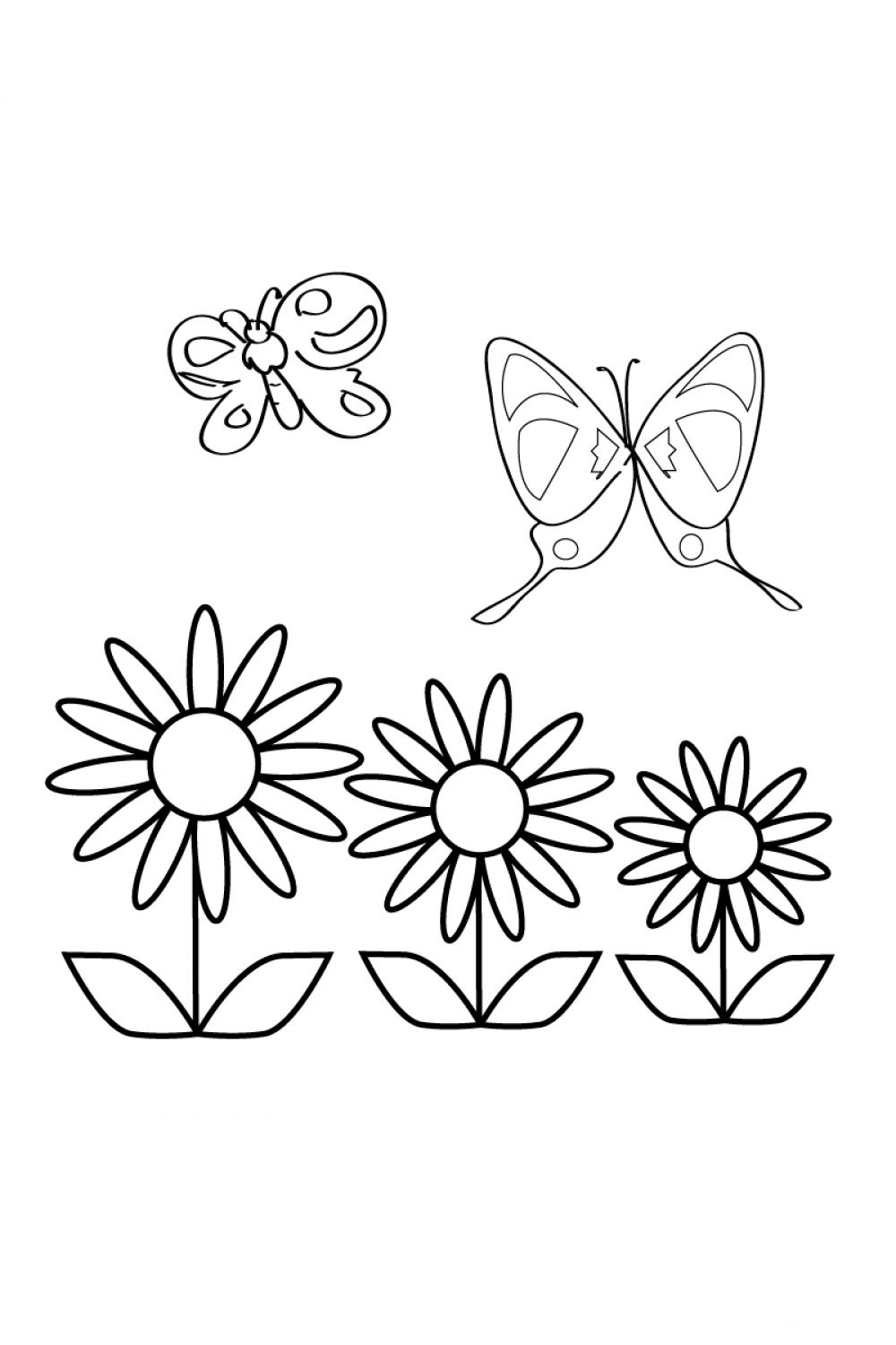 Spring Coloring Pages Print For Free