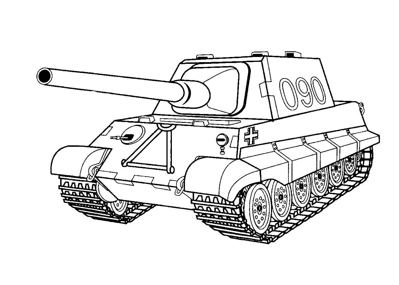 Malvorlagen Panzer Für Jungen Drucken