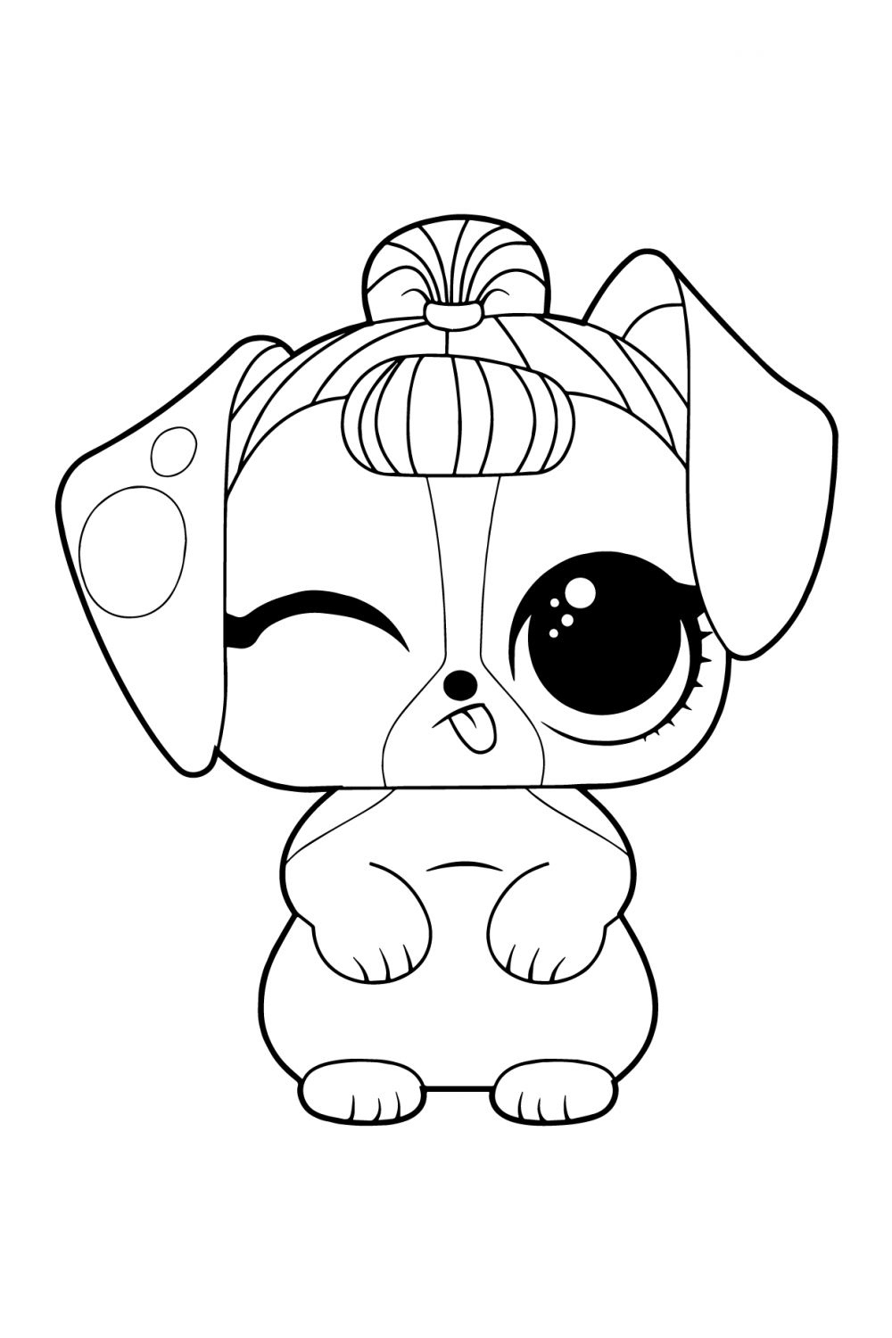 Pets LOL Coloring Pages Print