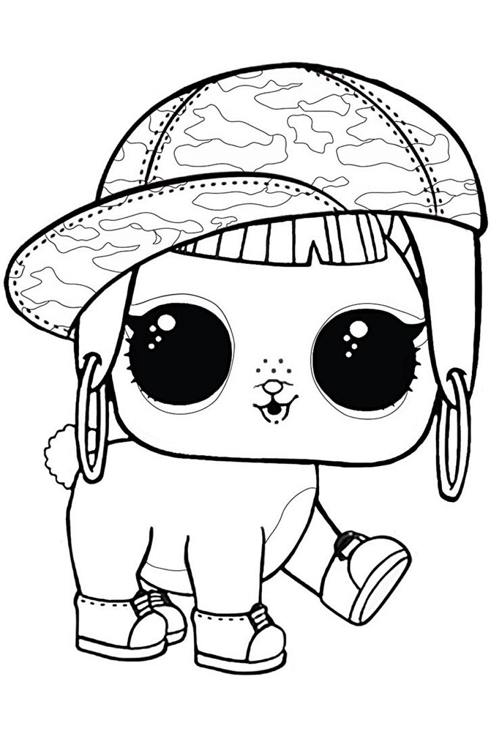 Pets LOL Coloring Pages Print