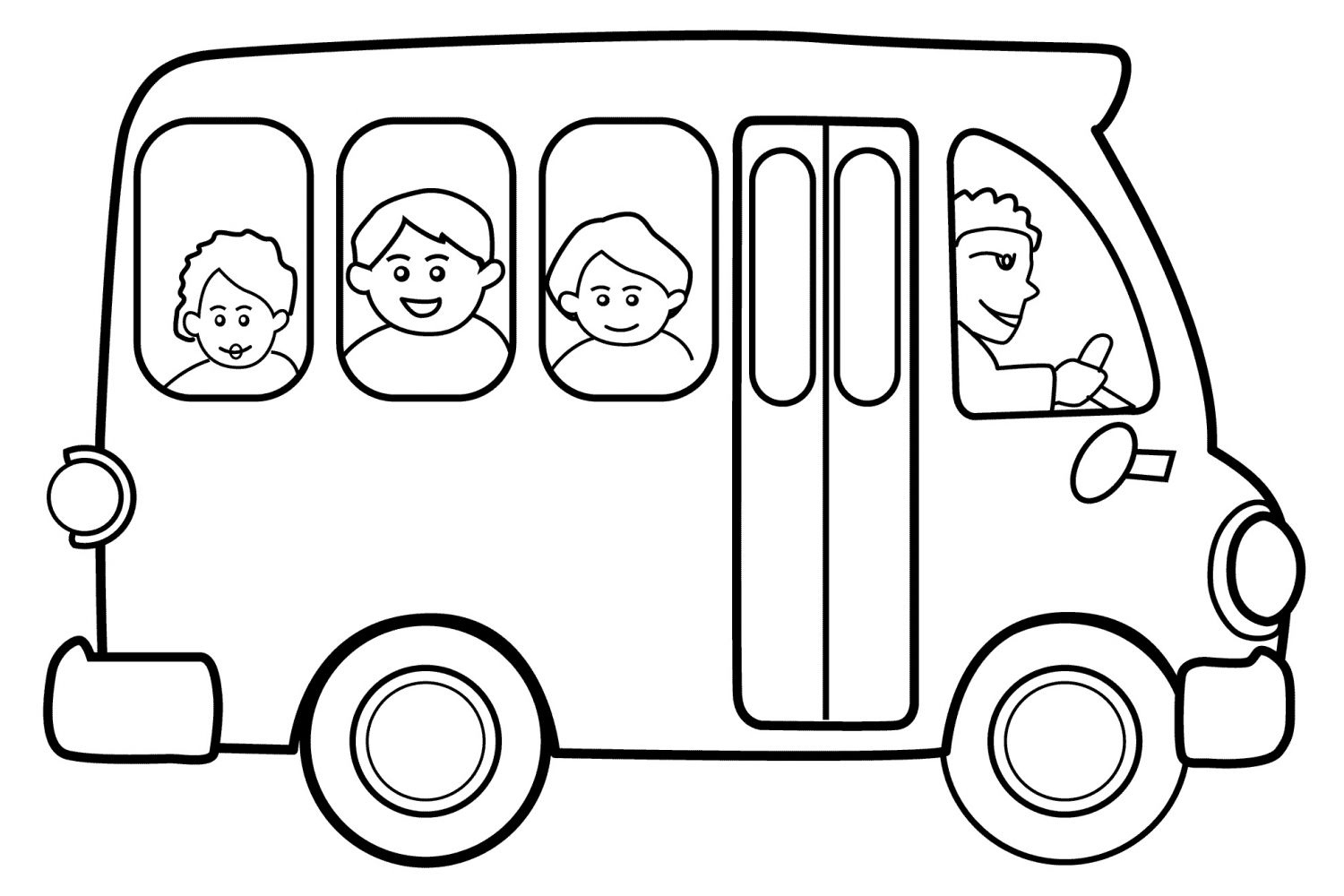 Transporte Para Colorear Para niños