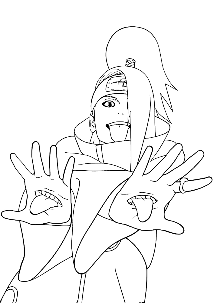 Como Desenhar 10: Como Desenhar o Deidara (Passo a Passo)  Desenhos para  colorir naruto, Naruto desenho, Kakashi desenho