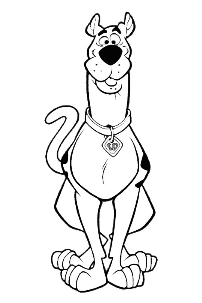 The dog from Scooby-doo