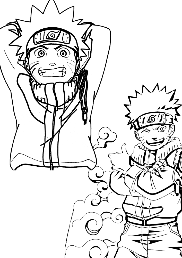 Pequenos Naruto