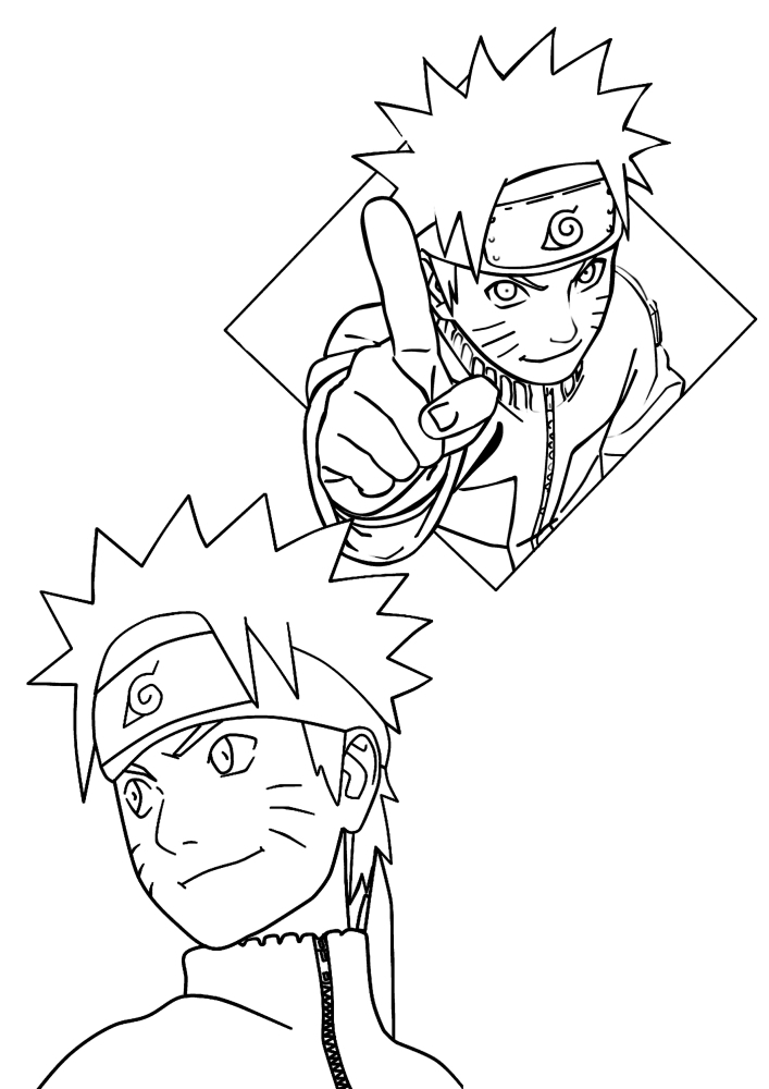 Colorear complejo de Naruto
