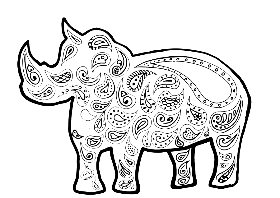 Носорог-антистресс