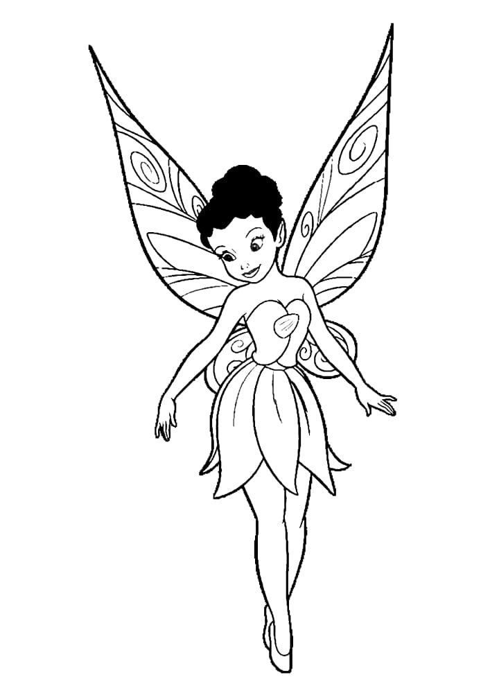 Fairy Coloring Book for girls