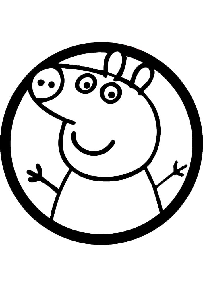 Peppa Pig com coroa