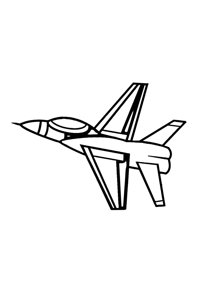 Compact fighter aircraft