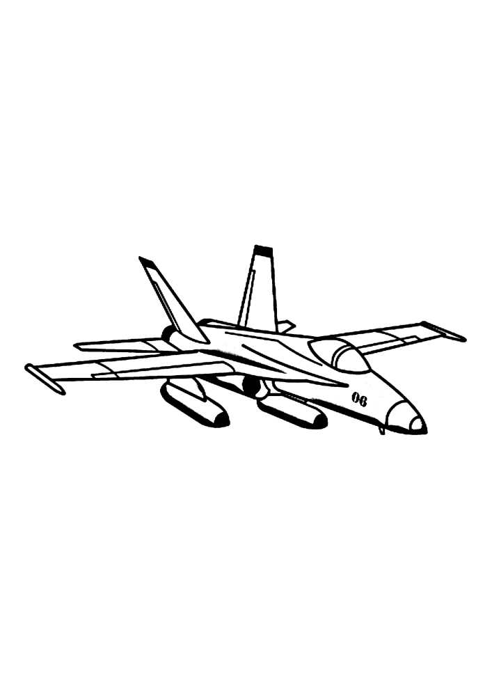 Militärflugzeug