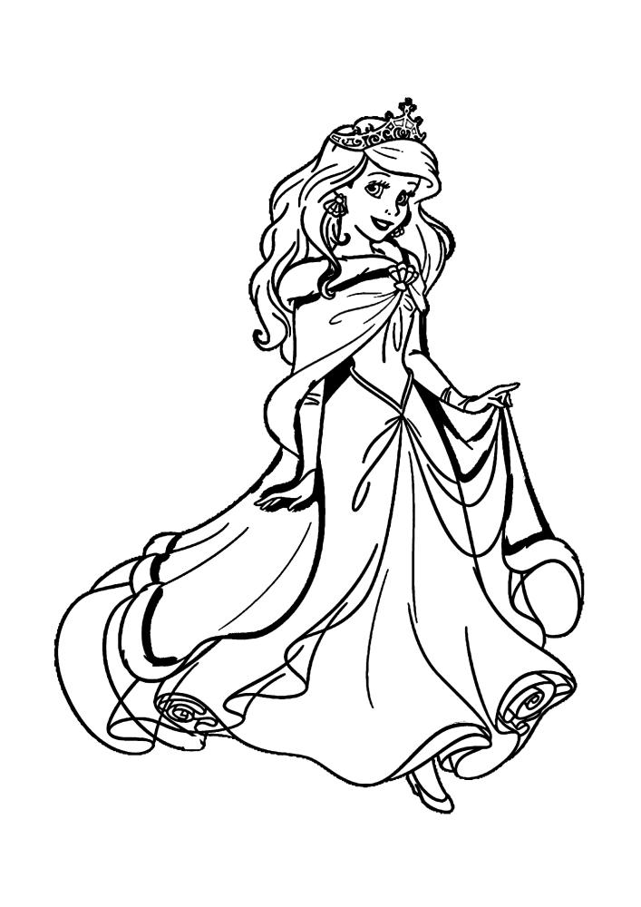 Blanche-neige-coloriage