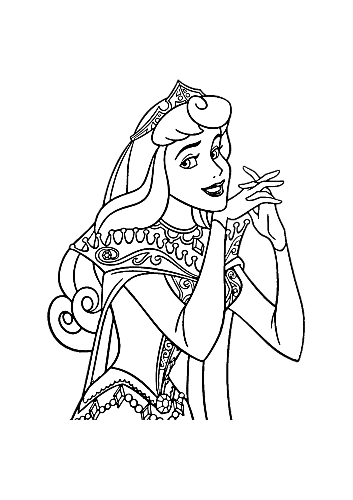 Ariel, Belle, Blancanieves, Aurora-colorear princesas de Disney