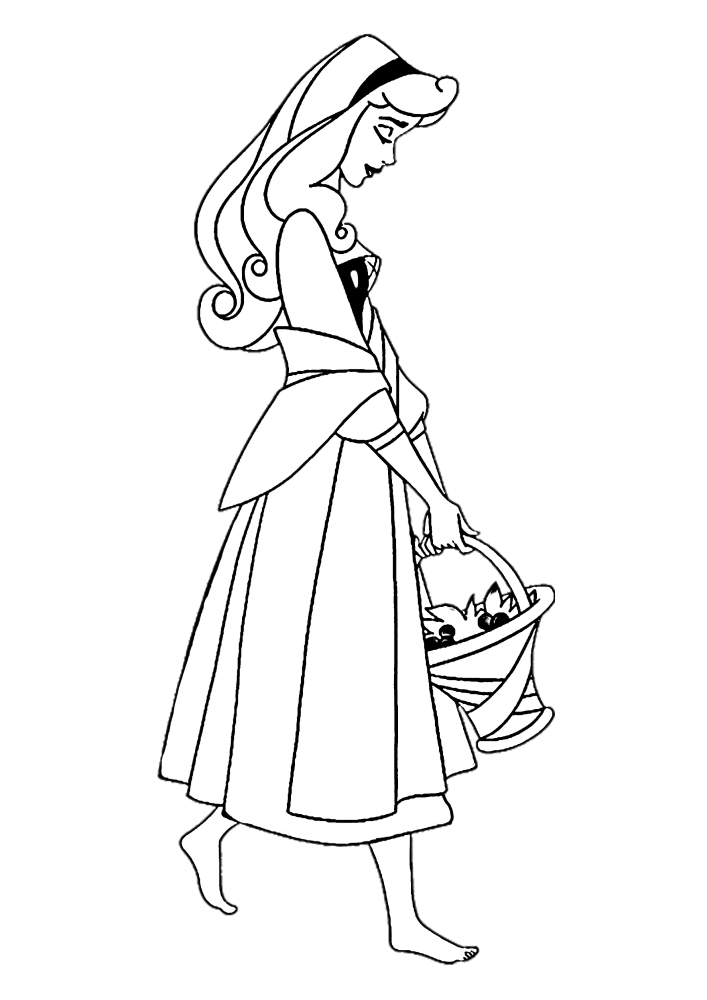 Aurora carrega uma cesta, mas ninguém quer ajudá-la