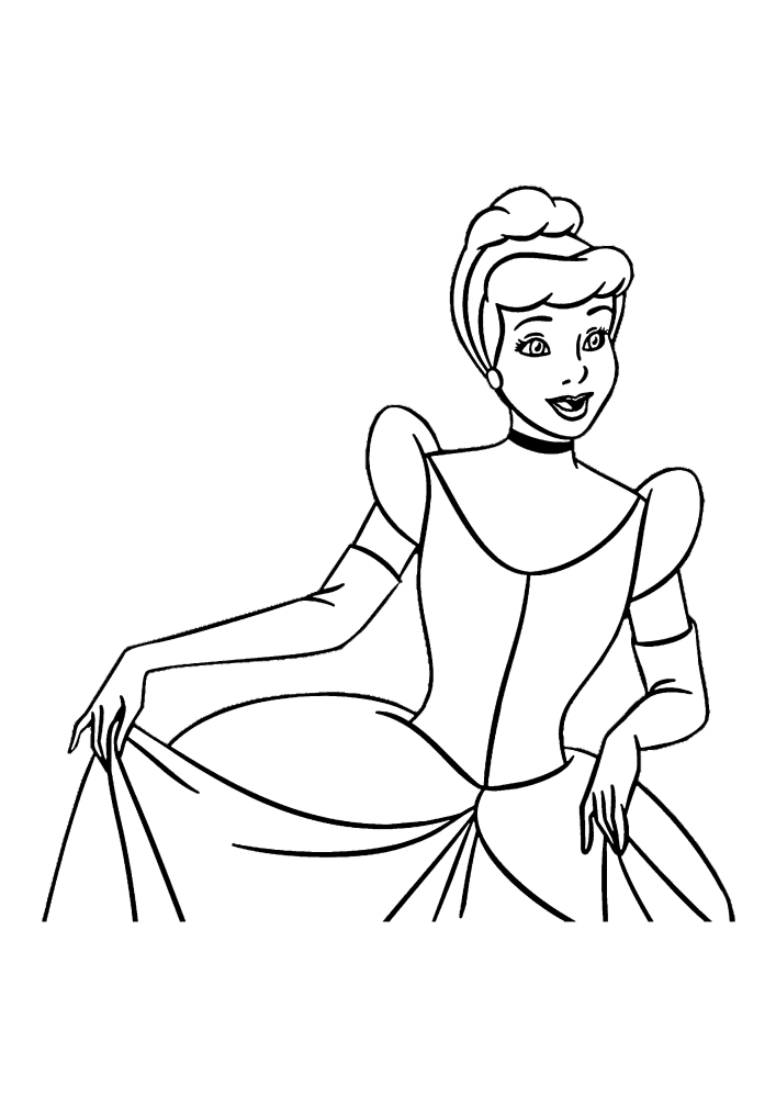 Cinderella - Värityskirja