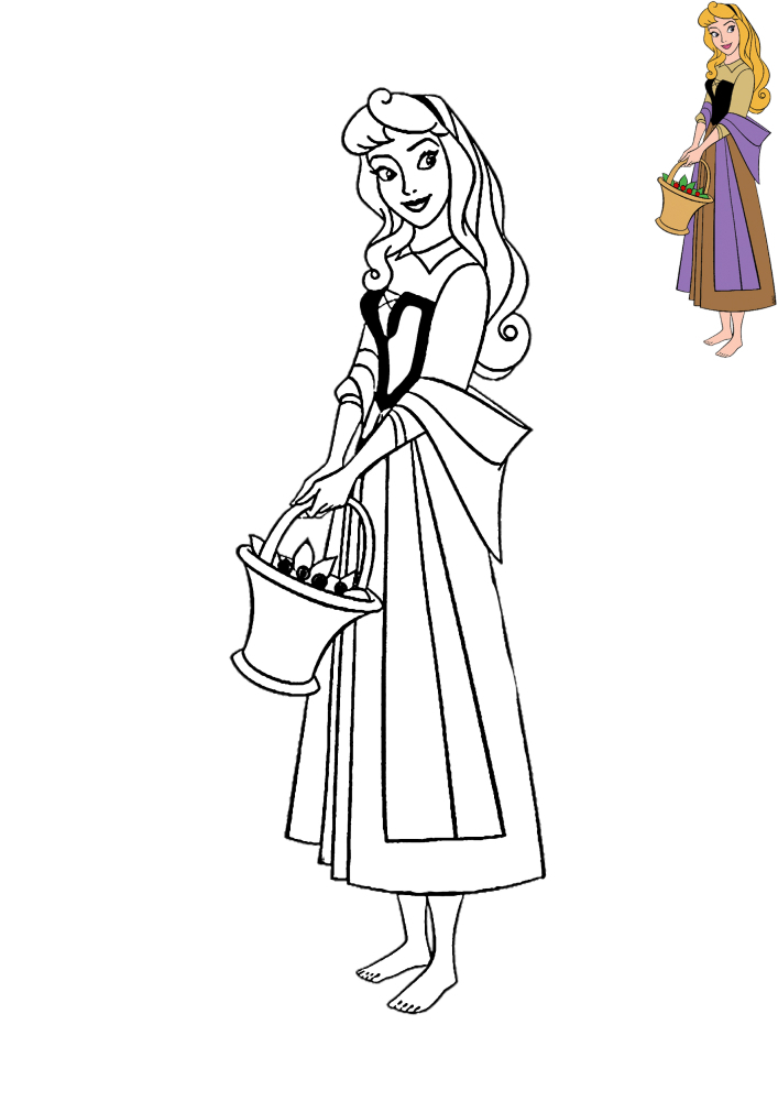 Blancanieves-Disney Princess Coloring Book