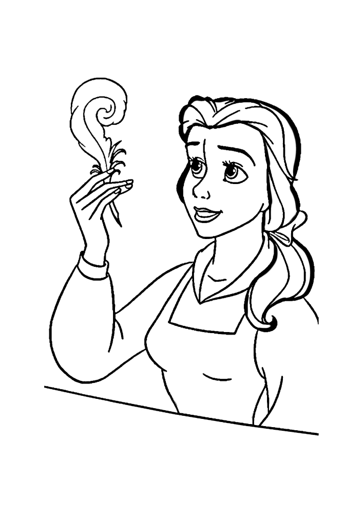 Ariel no sabe por qué necesita un tenedor