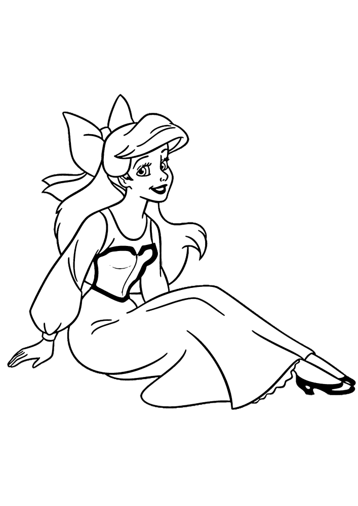 Blanche-neige-coloriage princesse Disney.