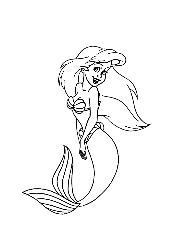 Ariel es la Sirenita.