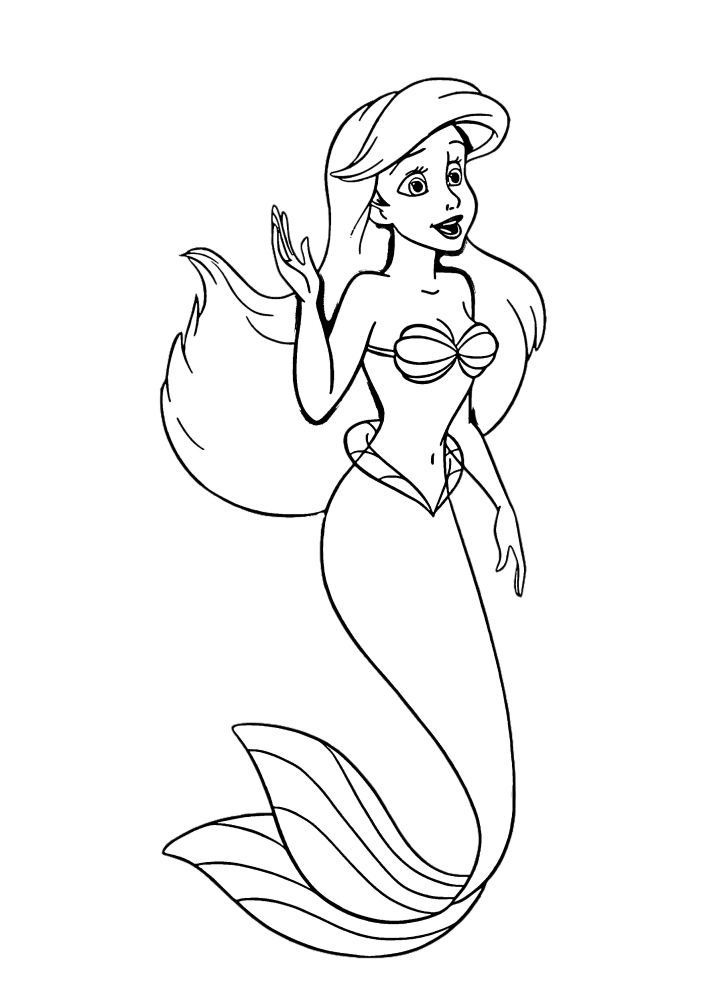 Ariel avec un arc