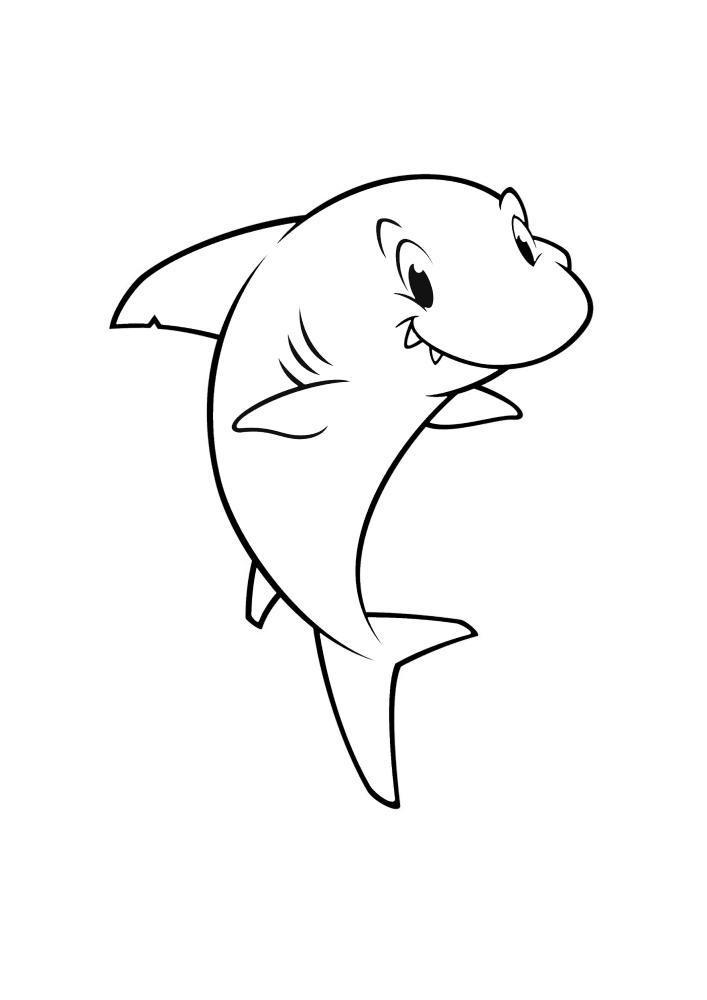 Es un tiburón marino.