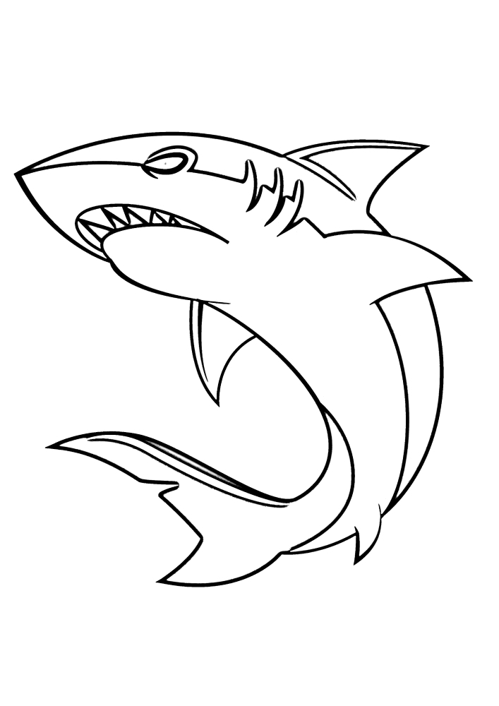 Puedes decorar el tiburón en cualquier color, y escribir en la pizarra, lo que quieras