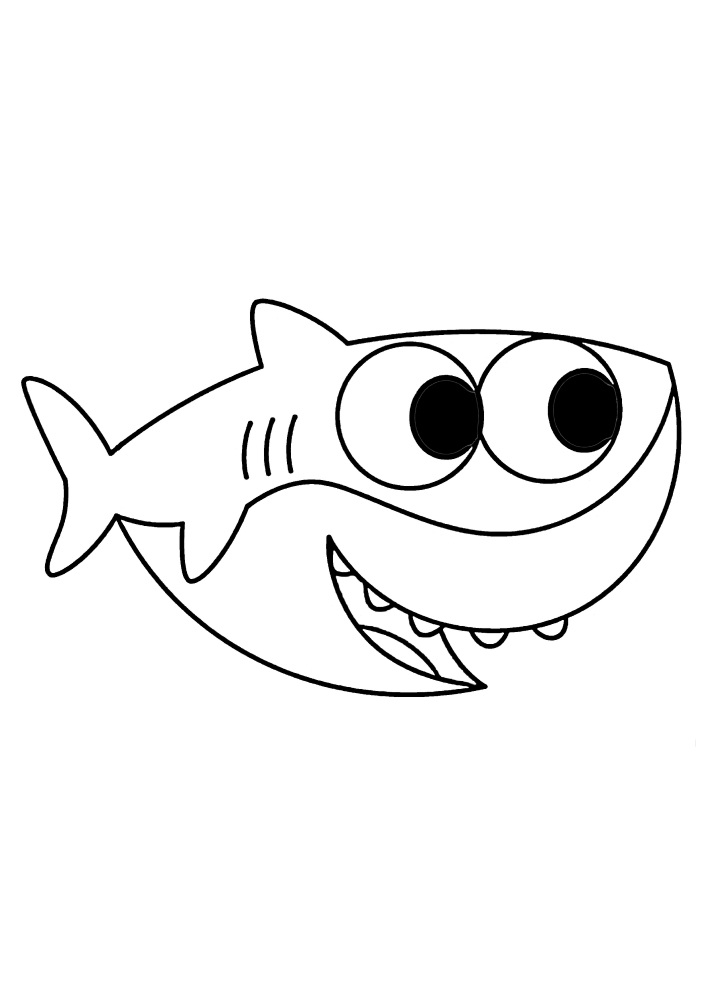 Fish from the cartoon