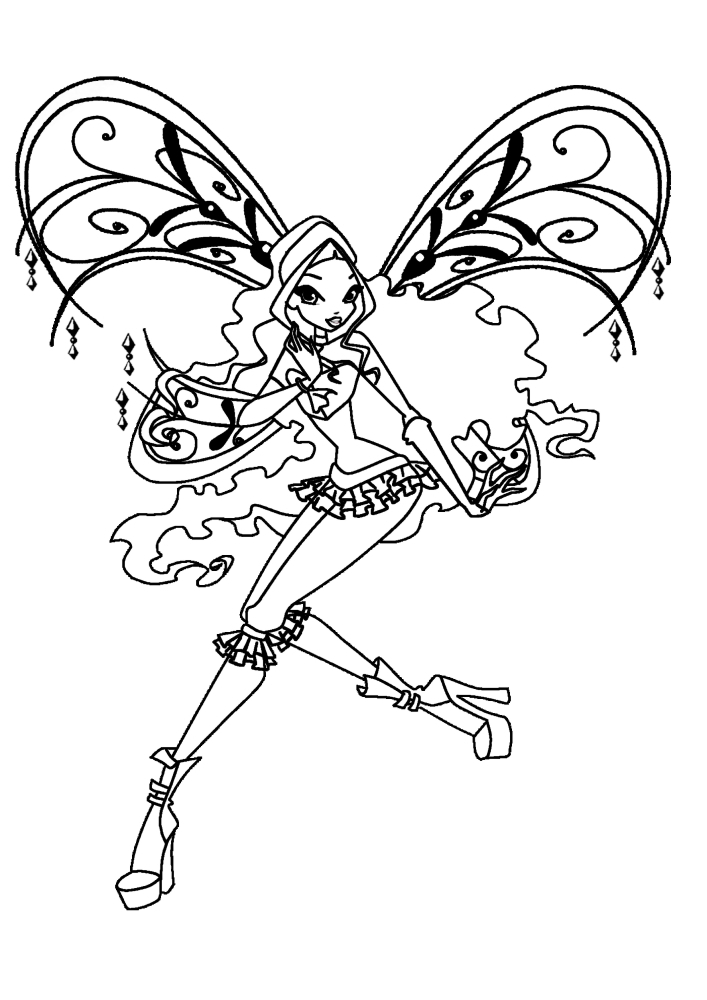 Muse Belivix - the fairy of music.
