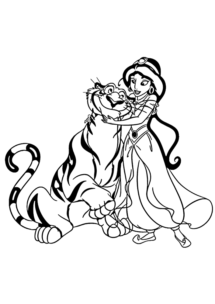 Tiger Raja is devoted to his mistress