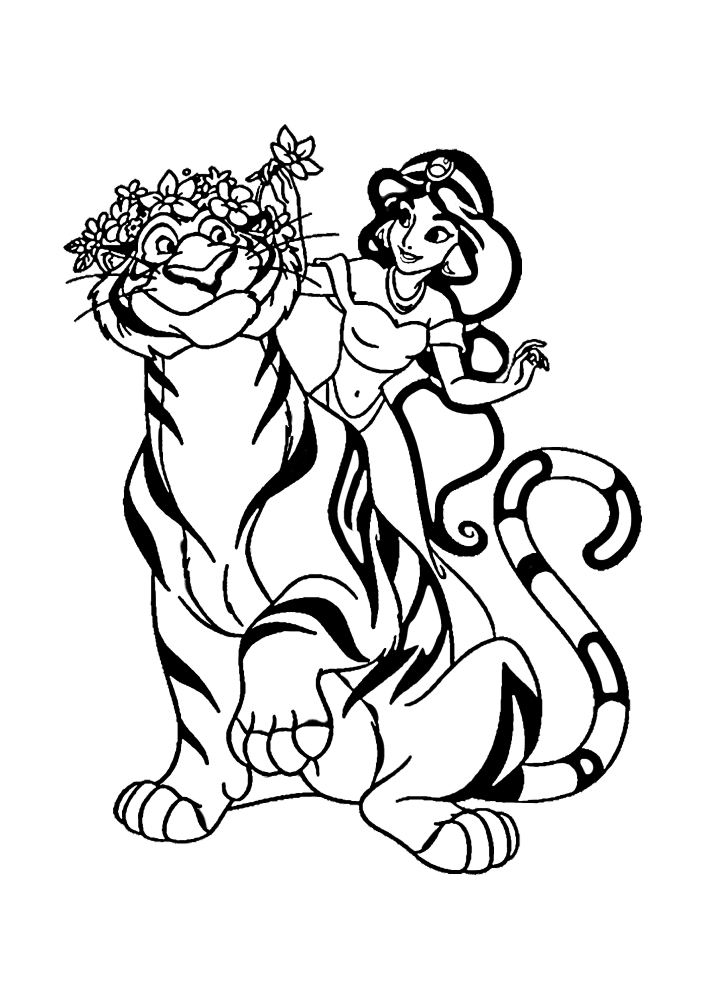 Раджа - тигр Жасмин.