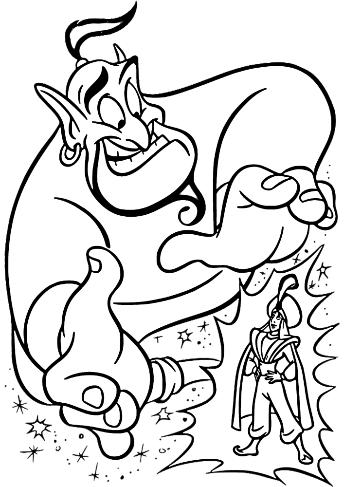 Genie teki Aladdinista prinssin