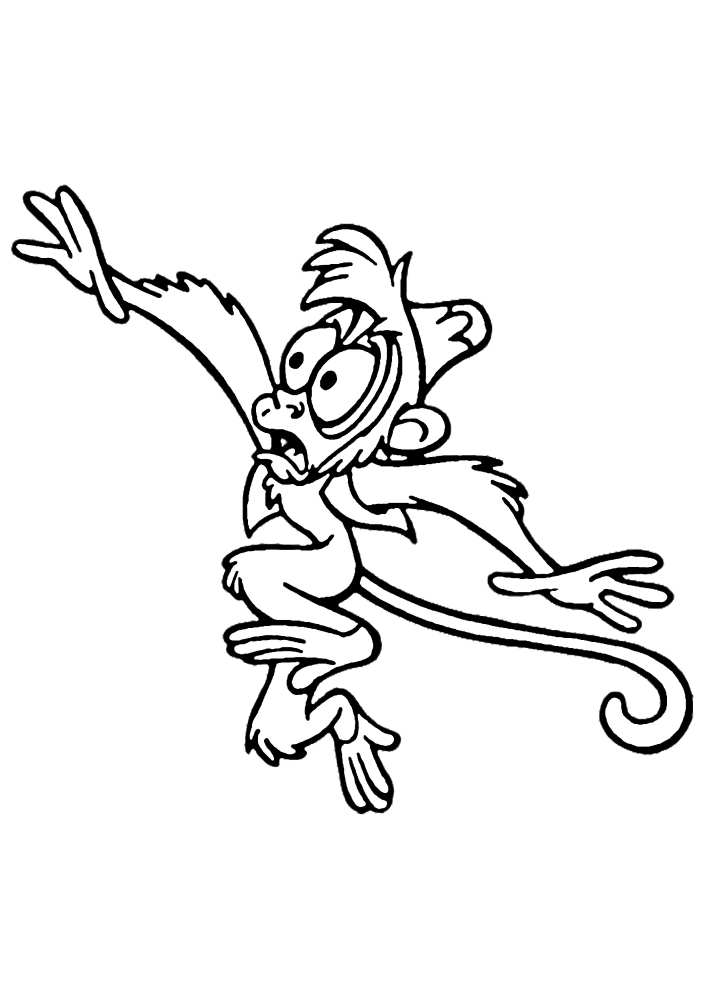 Perroquet Yago du dessin animé Aladdin.