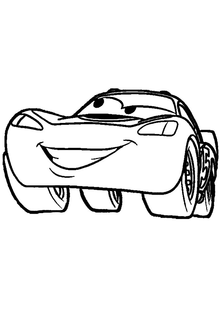Es el Rayo McQueen-el coche de carreras más rápido del mundo!