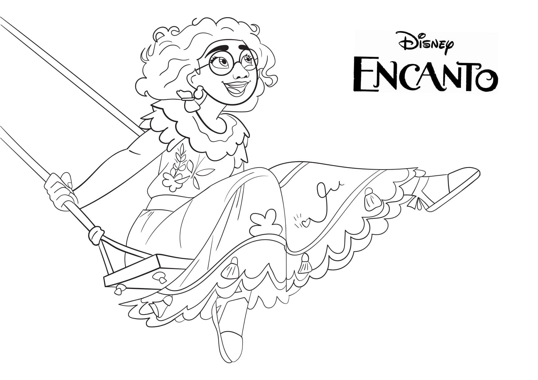 Encanto Coloring Pages   Printable Free