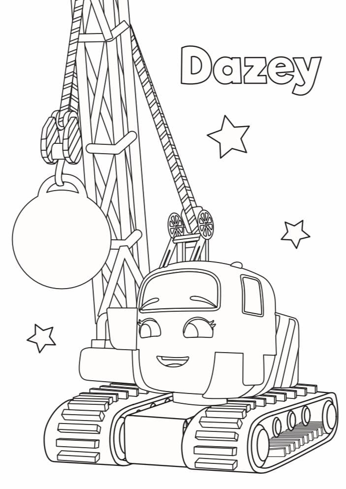 Coloring page Little Baby Bum Dazey