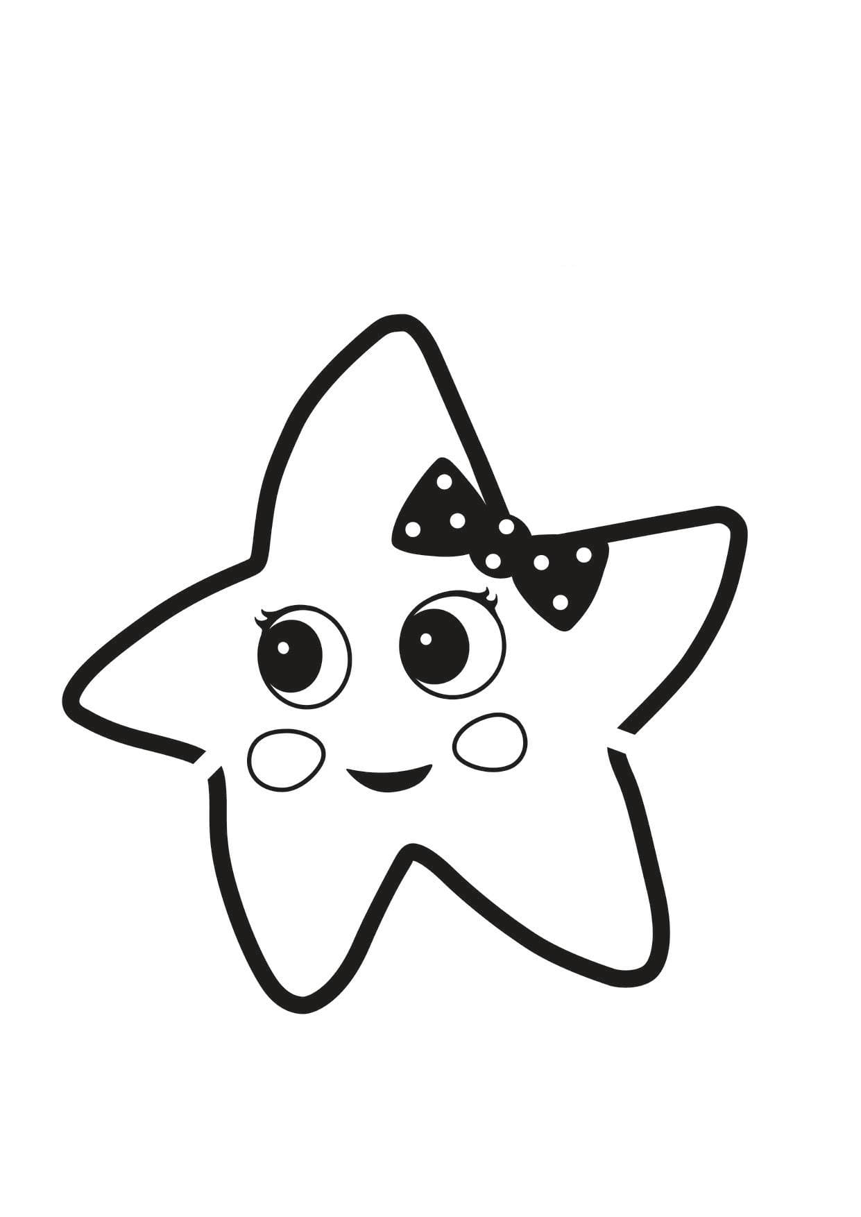 Coloring page Little Baby Bum Star