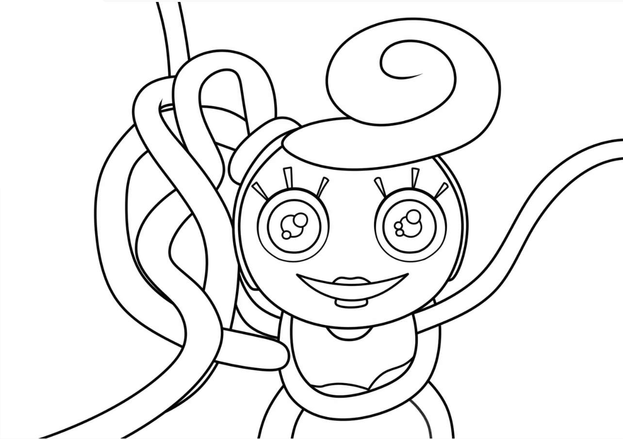 Coloring page Mommy Long Legs Mommy Long Legs Poppy Playtime