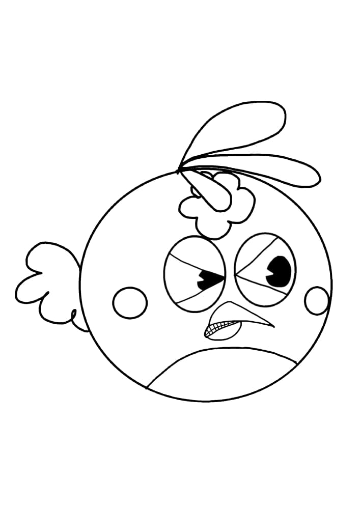 Angry Birds - livro para colorir