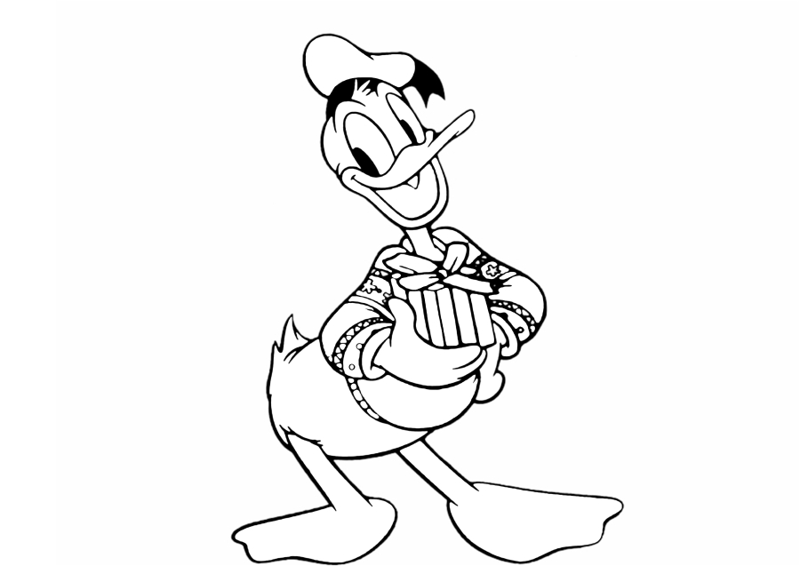 Scrooge McDuck coloring book