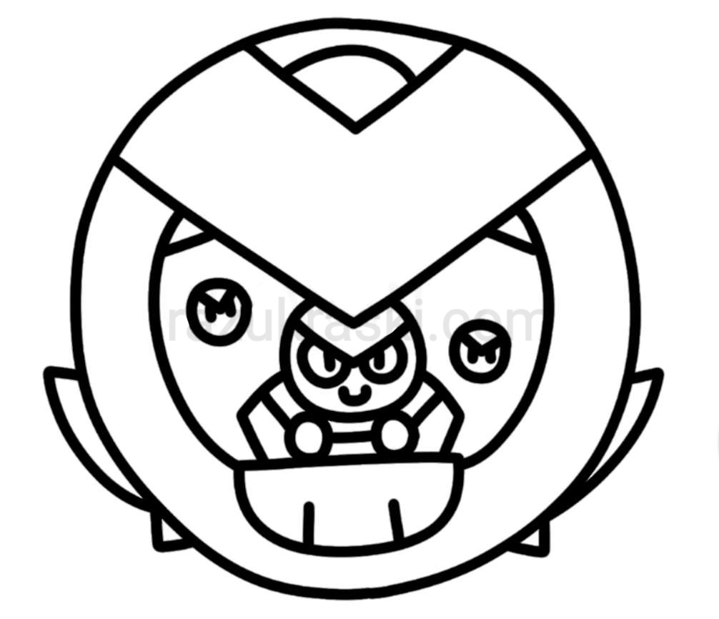 Coloring page Eve Eve Brawl Stars for Kids