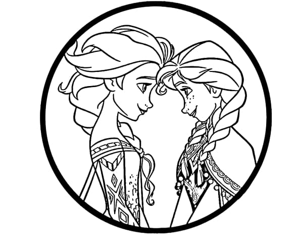 Coloring pages Cold Heart 120 pieces - Print or download for free