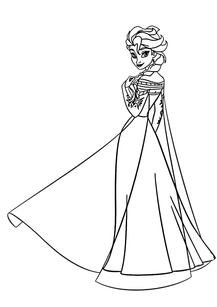 Another pose of Elsa