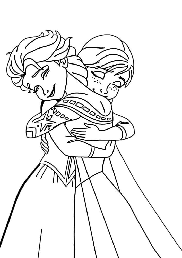 Two sisters-Elsa and Anna
