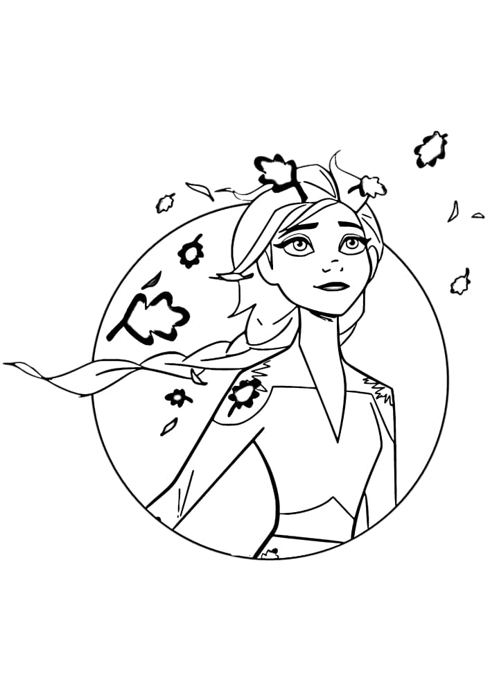 Elsa und die gefallenen Blätter